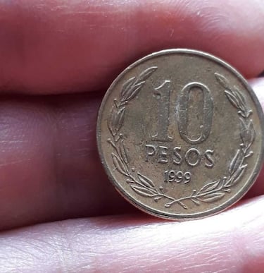 Así es la moneda de $10 pesos de 1999 y que hoy puede llegar a venderse en $20.000 pesos