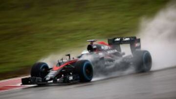 Fernando Alonso en Austin, un GP de EE UU que sigue en el aire para 2016.