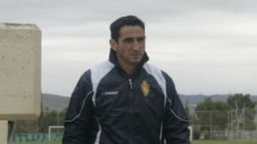 Manolo Jiménez, técnico del Zaragoza.