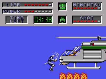 the cyber shinobi sega master system