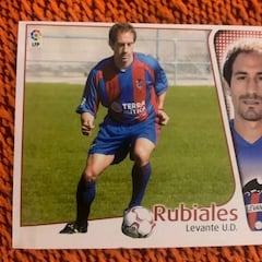 El cromo de Rubiales que se vende en Wallapop por 850 euros