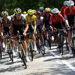 Los españoles en el Tour: Enric Mas fuera del top 10