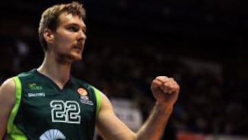 Zoran Dragic, durante un partido con el Unicaja.