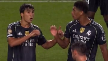 La secuencia de Gonzalo con Bellingham que el madridismo comparte en masa: dice mucho