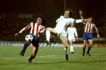 Cacho Heredia y Beckenbauer en 1974