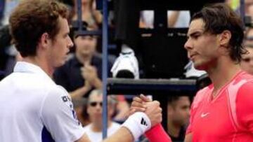 <b>SIGUIENTE ESTACIÓN. </b>Murray frenó a Nadal en semifinales de Toronto. Rafa deja Canadá rumbo a EE UU, más y más cerca del US Open.