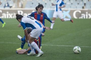 Victoria del Barcelona en el derbi contra el Espanyol