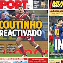 ¡Ojo! Coutinho amenaza también con ser culebrón de invierno