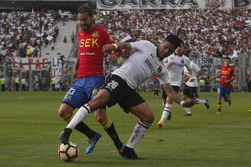 La goleada de Colo Colo sobre Unión Española en imágenes