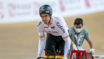 El exciclista navarro Juan Peralta, olímpico en Londres 2012 y Río 2016.