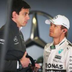 Wolff y el lío Hamilton-Rosberg: "No puede seguir escalando"