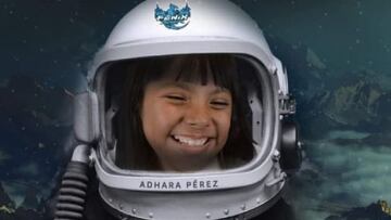 Conoce a Adhara Pérez: La niña de 8 años que estudia dos carreras y sueña con ser astronauta