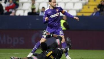 Sergio Garc&iacute;a, en un partido con el Espanyol.