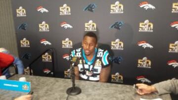 Thomas Davis, otro de los protagonistas de Carolina