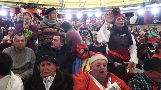 Una reivindicación pro-Palestina irrumpe en el Sorteo de Navidad: “Somos pacíficos”