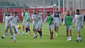 Jugadores del Mallorca.
