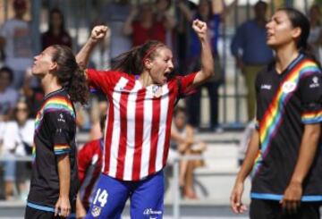 Noe Tudela celebra su gol. 