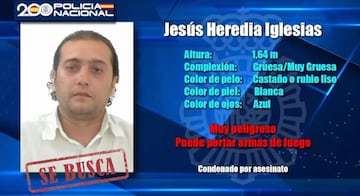 "Se busca" a Jesús Heredia Iglesias - Policía Nacional