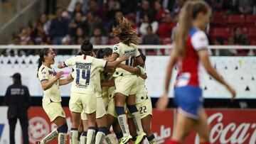 Chivas vs Am&eacute;rica, Liga MX Femenil 