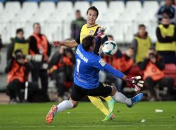 Las imágenes del Almería-Atlético
