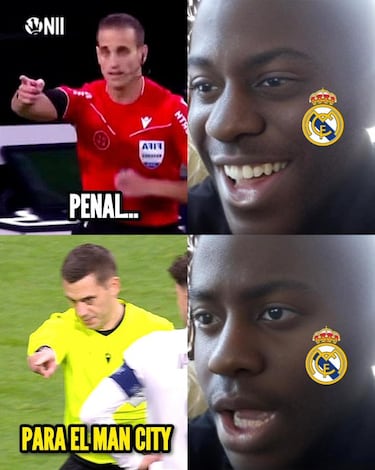 El Real Madrid, protagonista de los memes de Champions