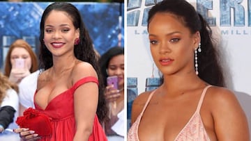 Rihanna en la premiere de 'Valerian y la ciudad de los mil planetas' en Londres y París.