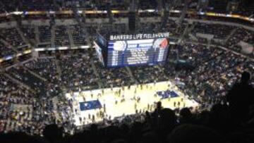 Banker Life Fieldhouse.