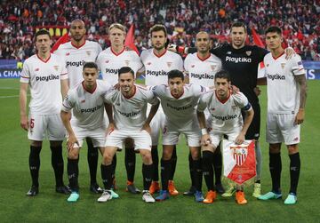 Once inicial del Sevilla 