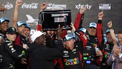 Michael Jordan celebrates Daytona 500 as Tyler Reddick survives wild finish
