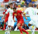 La magia de Eden Hazard salvó a una floja Bélgica contra Rusia