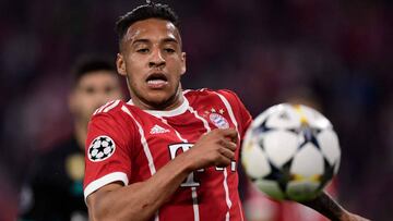 El centrocampista del Bayern Munich, Corentin Tolisso, durante un partido.