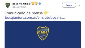 Boca le contestó a D’Onofrio con un comunicado