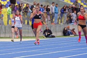 Isidora Jiménez, Roberto Etcheverría y Enzo Yáñez fueron algunos de los campeones nacionales y deportistas de primer nivel que dieron vida al Campeonato de Atletismo de Verano 2016, que además sirvió para el estreno de la nueva pista del remozado estadio Ester Roa Rebolledo.