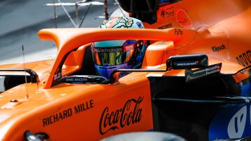 RICCIARDO Daniel (aus), McLaren MCL35M, action during the Formula 1 Pre-season testing 2020 from March 12 to 14, 2021 on the Bahrain International Circuit, in Sakhir, Bahrain - Photo Florent Gooden / DPPI
 AFP7 
 12/03/2021 ONLY FOR USE IN SPAIN