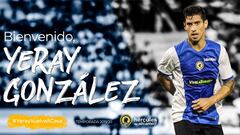 &Yacute;eray Gonz&aacute;lez ficha por el H&eacute;rcules.