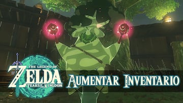 the legend of zelda tears of the kingdom nintendo switch guia como aumentar tama?o inventario semillas kolog obab ubicaciones