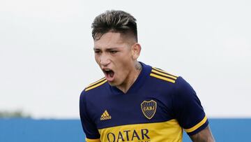 Vázquez, el 9 que ilusiona a Boca: 5 goles en 3 partidos