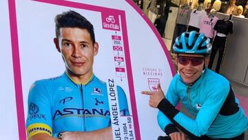 Superman L&oacute;pez es una de las grandes cartas colombianas para el Giro de Italia 2019