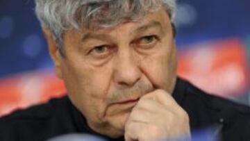 El entrenador del Shakhtar Donetsk, Mircea Lucescu.