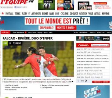 Portadas de la prensa extranjera