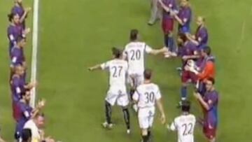 El Barça sí hizo pasillo al Sevilla cuando ganó la UEFA en 2006