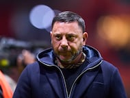 Antonio Mohamed head coach of Toluca during the semi-finals second leg match between Toluca and Monterrey, as part of the Liga BBVA MX, Torneo Apertura 2025 at Nemesio Diez Stadium, on December 06, 2025 in Toluca, Estado de Mexico, Mexico.