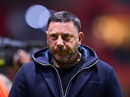 Antonio Mohamed head coach of Toluca during the semi-finals second leg match between Toluca and Monterrey, as part of the Liga BBVA MX, Torneo Apertura 2025 at Nemesio Diez Stadium, on December 06, 2025 in Toluca, Estado de Mexico, Mexico.