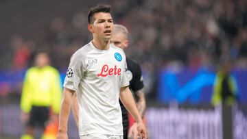 ‘Chucky’ Lozano colabora con asistencia en el juego del Napoli