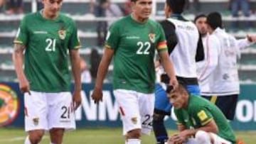 Renuncia masiva de jugadores de Bolivia a su selección