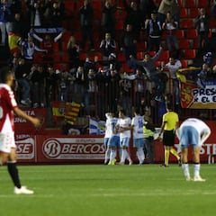 El Zaragoza remonta y sonríe a costa de un Nàstic horroroso