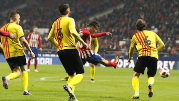 05/12/18 PARTIDO COPA DEL REY DIECISEISAVOS VUELTA
  ATLETICO DE MADRID - SANT ANDREU
 GOL 3-0 CORREA 