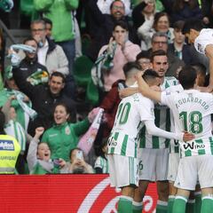 Los goles con que Betis venció al Eibar de Orellana en La Liga