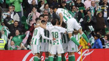 Resumen y goles del Betis-Eibar de la Liga Santander