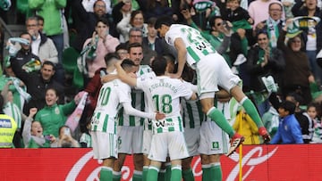 Los goles con que Betis venció al Eibar de Orellana en La Liga